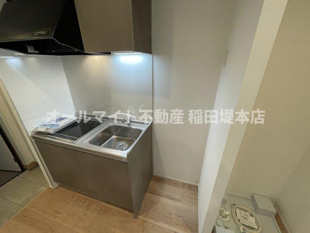 川崎市多摩区西生田１丁目のアパートのキッチン