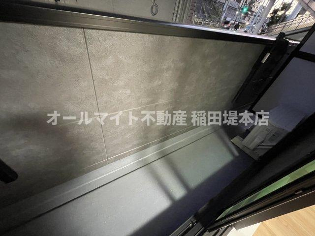 川崎市多摩区西生田１丁目のアパートのバルコニー