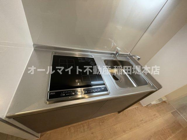 川崎市多摩区西生田１丁目のアパートのキッチン