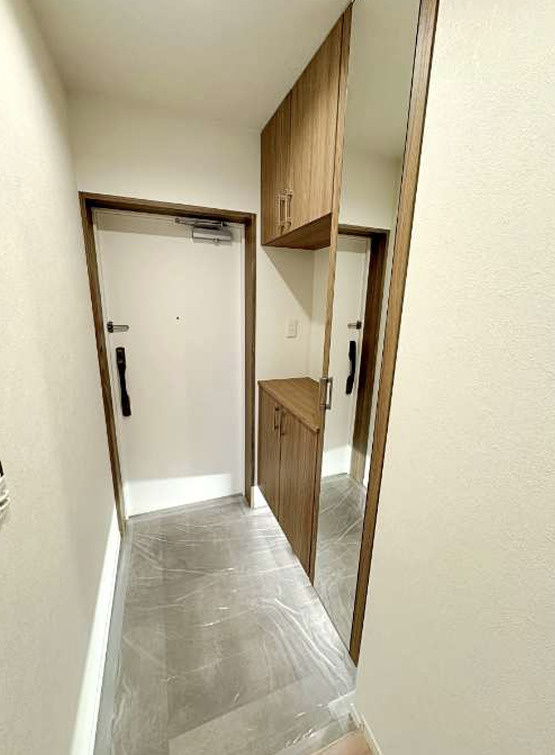 コスモステージひばりヶ丘ミュージアの玄関|シンプルで使いやすい玄関です