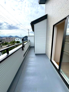 函南町平井　新築戸建　全２棟　２号棟のバルコニー