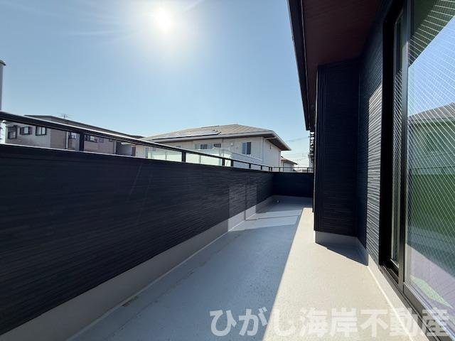 茅ヶ崎市松林2丁目　新築戸建　全10棟のバルコニー|バルコニー