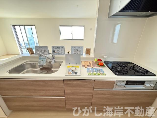 茅ヶ崎市松林2丁目　新築戸建　全10棟のキッチン|システムキッチン