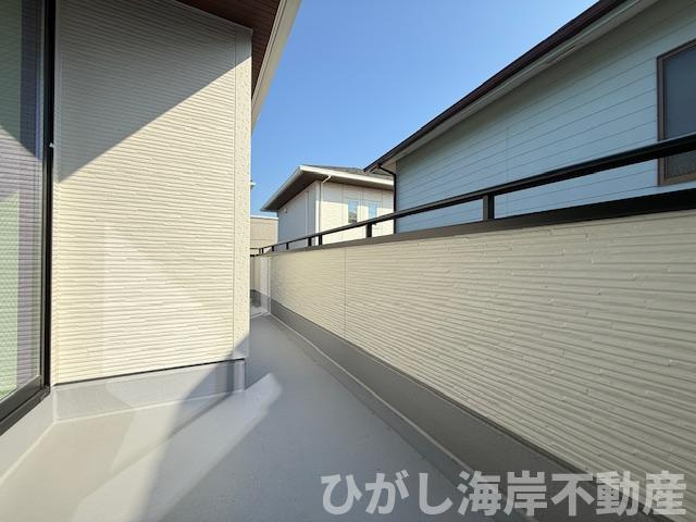 茅ヶ崎市松林2丁目　新築戸建　全10棟のバルコニー|バルコニー