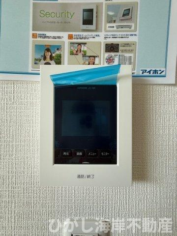 茅ヶ崎市松林2丁目　新築戸建　全10棟のセキュリティ|TVモニター付きインターフォン