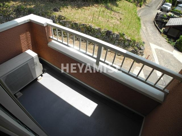 アプローズ　ヒルⅡのバルコニー