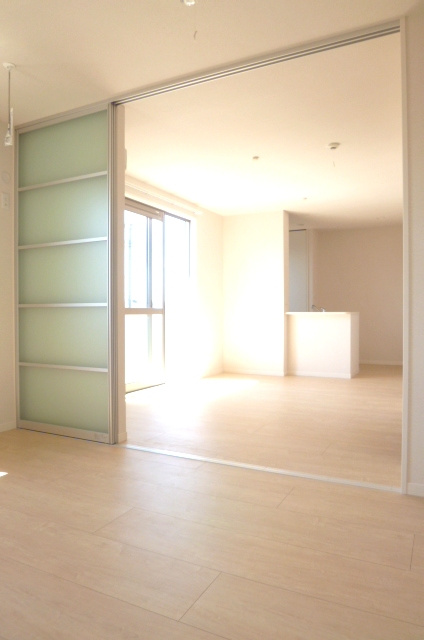 ボヌールKの居間・リビング|ゆったりとしたリビングです