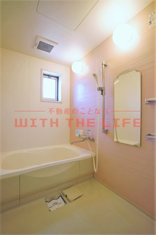 ボヌールKの浴室|日々の疲れを癒すお風呂付です