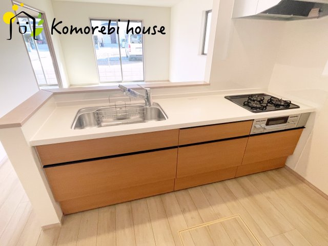 北本宮内　2期　新築一戸建て　ハートフルタウン　Jのキッチン|きれいなキッチンです