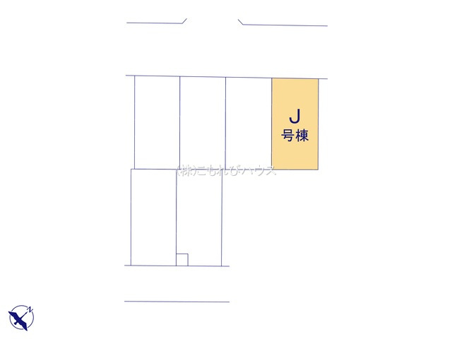 北本宮内　2期　新築一戸建て　ハートフルタウン　Jの区画図|J号棟