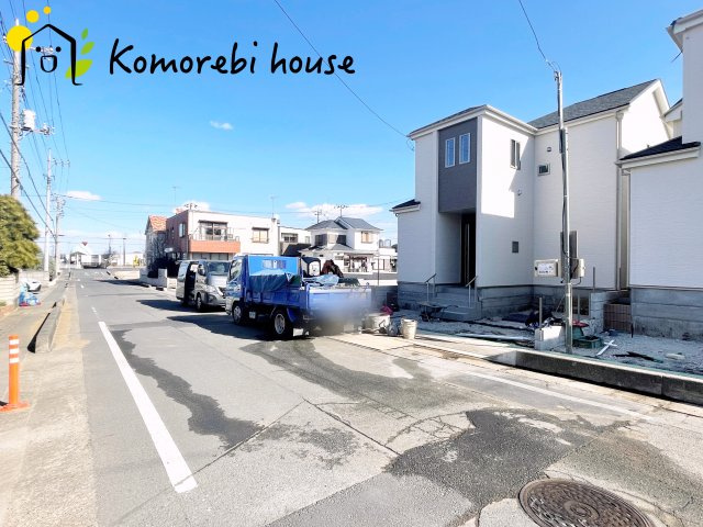 北本宮内　2期　新築一戸建て　ハートフルタウン　Jの前面道路含む現地写真|前面道路含む現地写真です