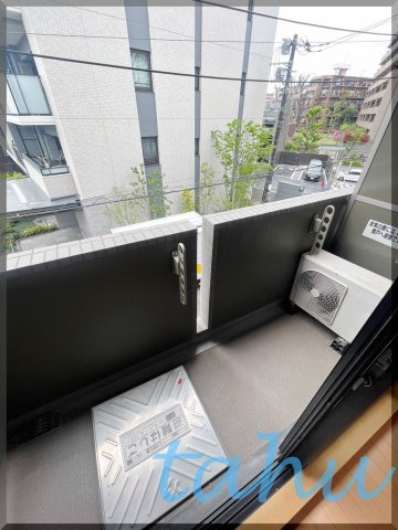 ルーブル中野沼袋のバルコニー