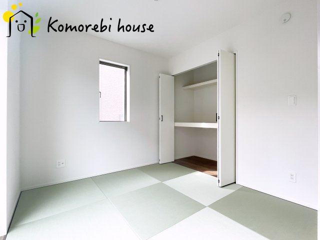 蓮田市西新宿　11期　新築一戸建て　グラファーレ　01の和室|撮影：'26/02/20