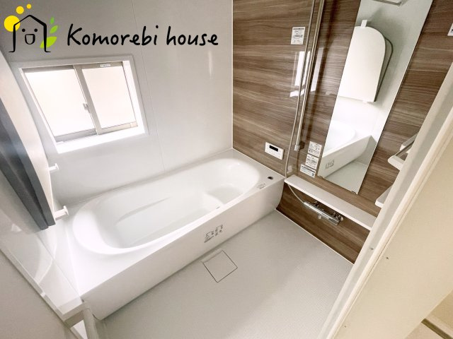 蓮田市西新宿　11期　新築一戸建て　グラファーレ　01の浴室|撮影：'26/02/20