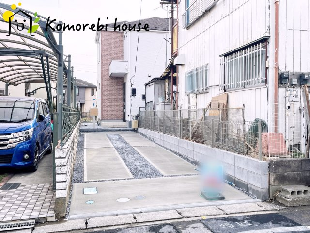 蓮田市西新宿　11期　新築一戸建て　グラファーレ　01の駐車場|撮影：'26/02/20