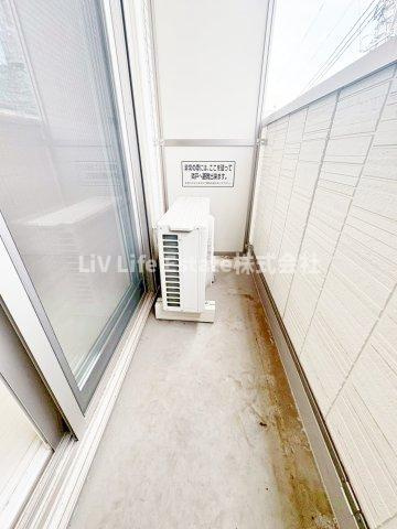 エコモンテＫのバルコニー