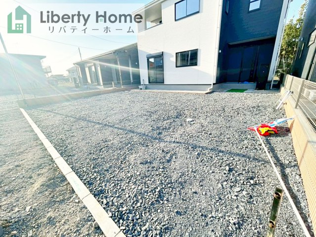 第1常総市相野谷町　新築戸建　2号棟の駐車場