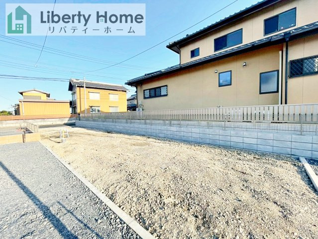 第1常総市相野谷町　新築戸建　2号棟の庭