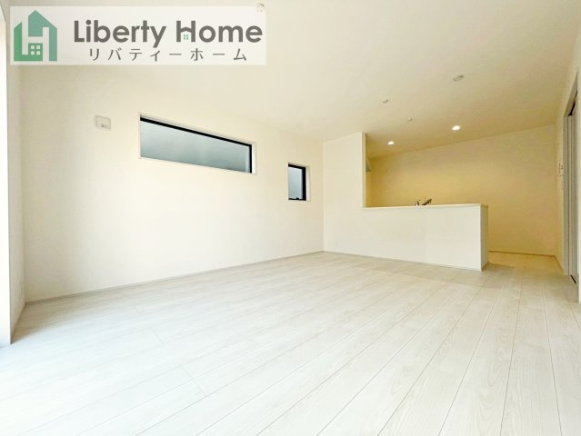 第1常総市相野谷町　新築戸建　2号棟の居間・リビング