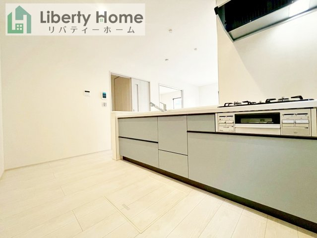 第1常総市相野谷町　新築戸建　2号棟のキッチン