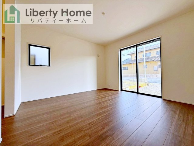 第1常総市相野谷町　新築戸建　1号棟の外観：施工例