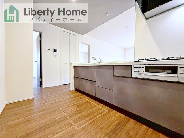 第1常総市相野谷町　新築戸建　1号棟のキッチン