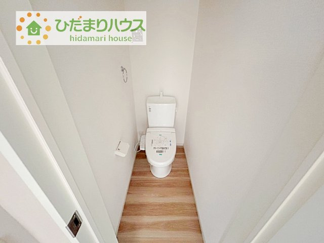 【トイレ】 | 牛久市刈谷町9期　新築戸建 | トイレは1F、2F共に完備！取り合いになることがありませんね(^^)/