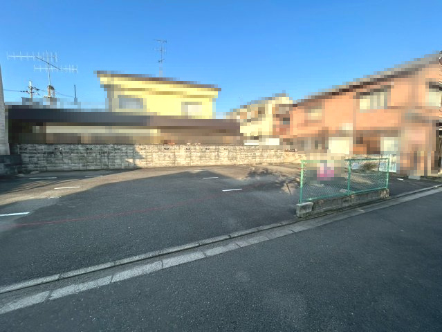 長岡京市長岡3丁目の外観|現況：駐車場としてご使用されています。