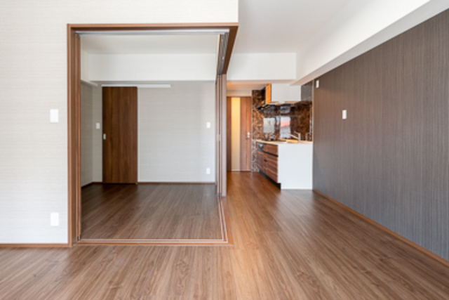 ブリューム西麻布の居間・リビング|※写真は同タイプ住戸です。