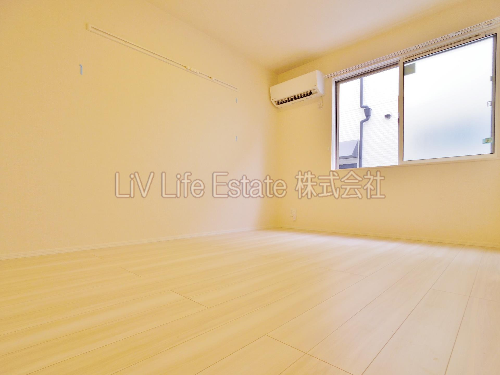 小平市鈴木町２丁目のアパートの寝室