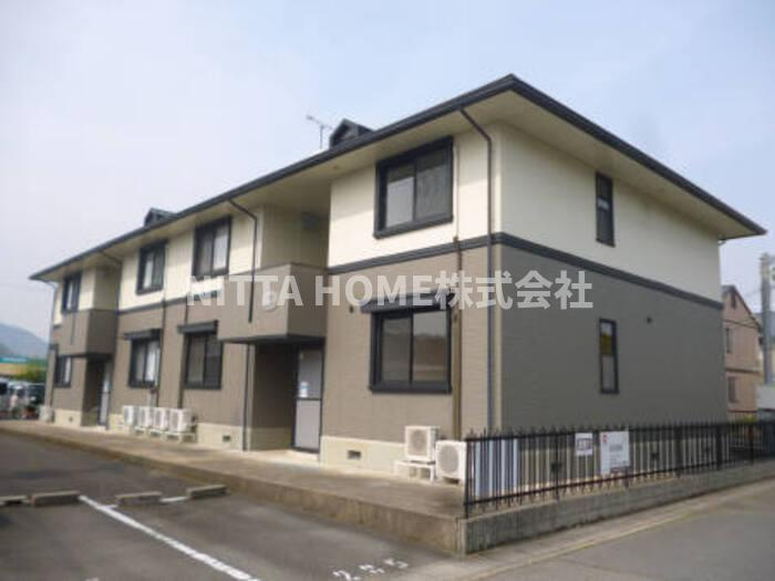 アルルフラッツの外観|費用を抑えて、広々とした物件をお求めの方に！