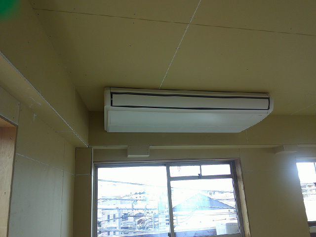 東久留米市東本町の店舗事務所の内装