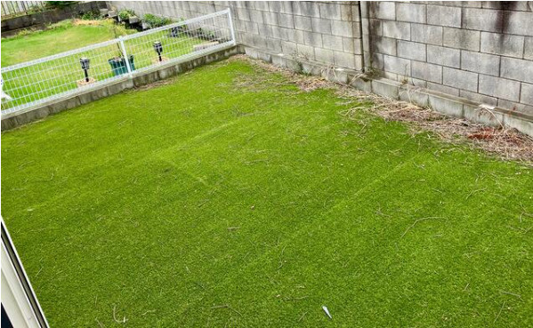 野田市花井　中古戸建　令和2年築の庭