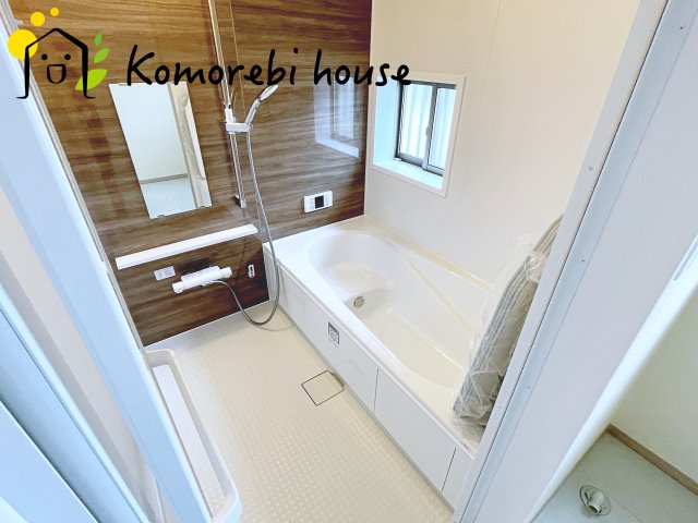 北本宮内　2期　新築一戸建て　ハートフルタウン　Oの浴室|日々の疲れを癒すお風呂付です