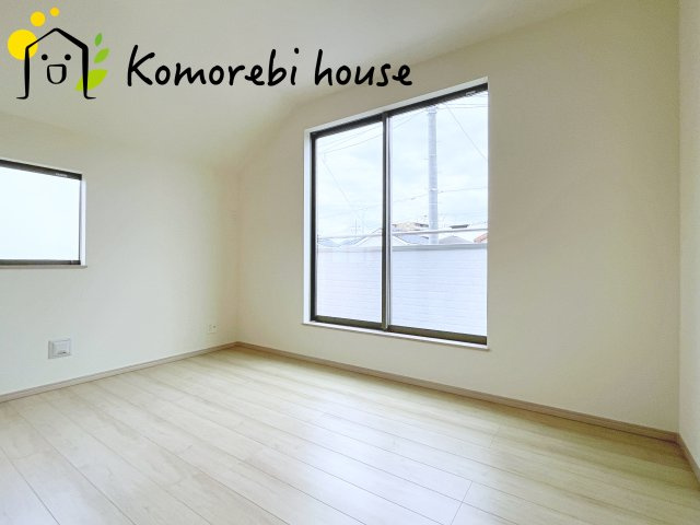 北本宮内　2期　新築一戸建て　ハートフルタウン　Oの寝室|使い勝手のいい寝室です