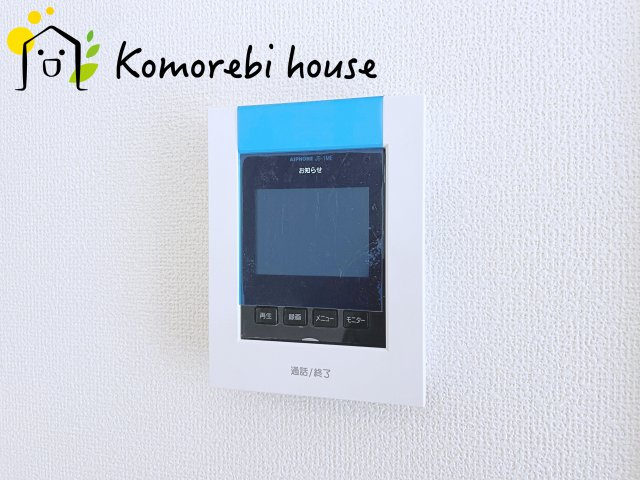 北本宮内　2期　新築一戸建て　ハートフルタウン　Oの防犯設備|モニター付インターホンです