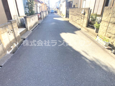 【前面道路含む現地写真】 | 所沢市上安松