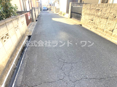 【前面道路含む現地写真】 | 所沢市上安松