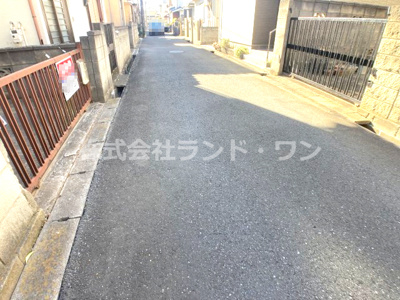 【前面道路含む現地写真】 | 所沢市上安松