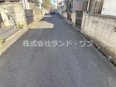 【前面道路含む現地写真】 | 所沢市上安松