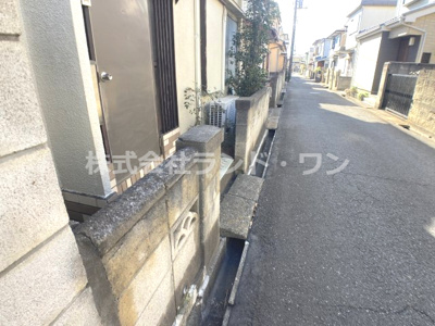 【前面道路含む現地写真】 | 所沢市上安松