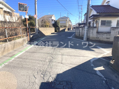 【前面道路含む現地写真】 | 所沢市上安松