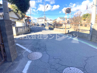 【前面道路含む現地写真】 | 所沢市上安松