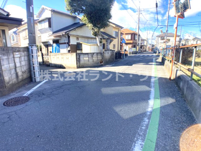 【前面道路含む現地写真】 | 所沢市上安松