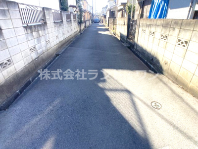 【前面道路含む現地写真】 | 所沢市上安松