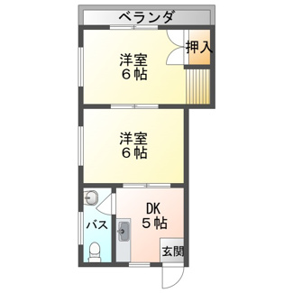【間取り】 | コーポ識名
