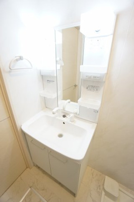 【独立洗面台】 | テラスガーデン | ※同物件・反転タイプの写真です。
