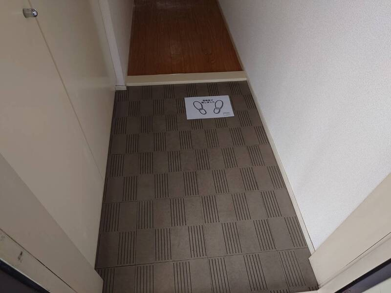 ライオンズマンション明石二見の玄関