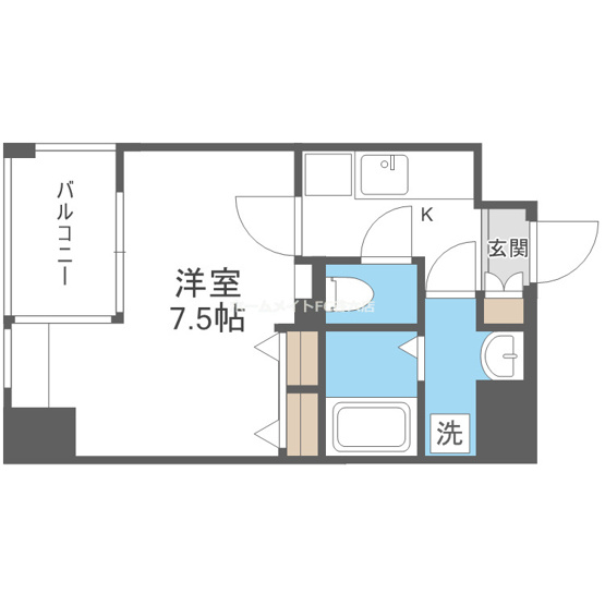 【間取り】 | レジディア江戸堀