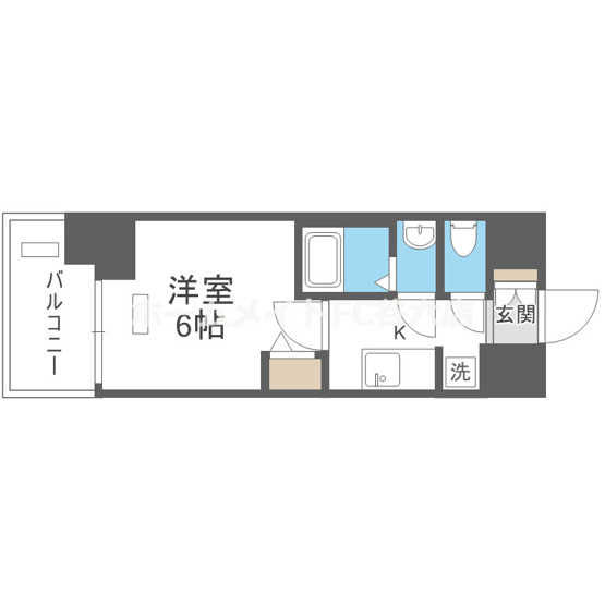 【間取り】 | プレサンス九条グランデリーヴ